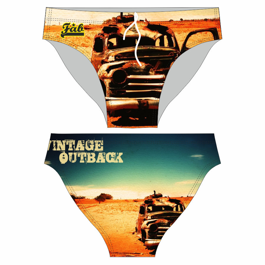 Vintage Outback Male Brief
