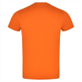 Tshirt Gym Logo Orange Back