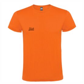 Tshirt Gym Logo Orange Front