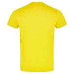 Tshirt Gym Logo Yellow Back