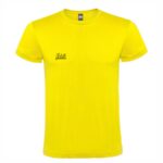 Tshirt Gym Logo Yellow Front